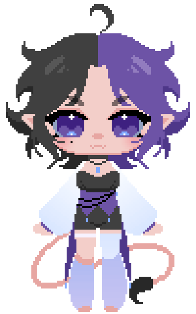 Fluffi Pixel Art Sprite