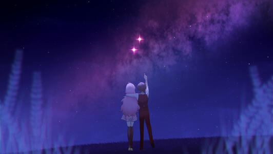 2 Full body renders with background