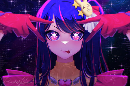 Bust render with unique lighting